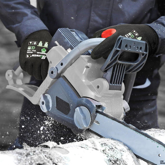 ANSI A6 cut resistant gloves for winter hand protection