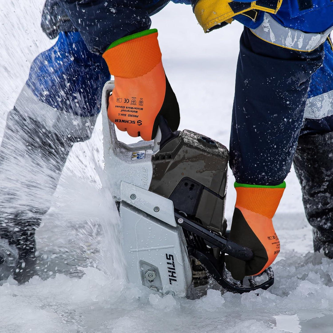 ANSI A2 Cold & Cold weather resistant Gloves Waterproof-Core CR3302-1