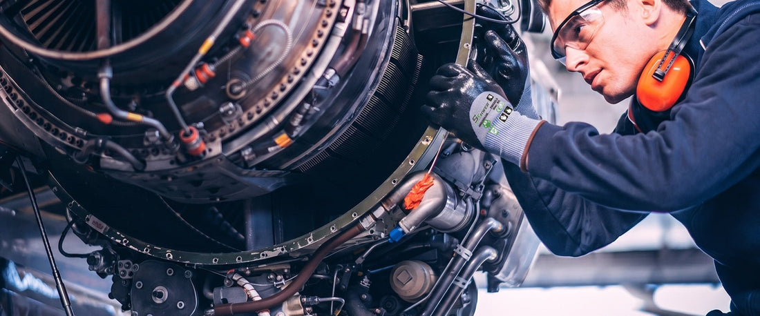 Schwer® PM3202 Safety gloves  Prevent Recordable Injury | Aerospace Case Study