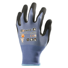 Schwer® Air AR3900 ANSI A4 cut resistant gloves 18-Gauge NBR  Sandy Foam Palm Coated Gloves