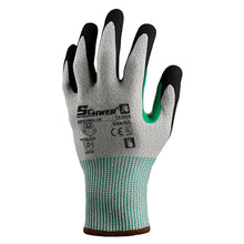 A6 Cut Resistant Gloves 13-Gauge NBR Sandy Foam Palm Coated Gloves-Core CR3028