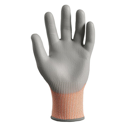 Schwer®ANSI A5 Cut Resistant Gloves 13-Gauge PU Rough Palm Coated Gloves-Core CR3088
