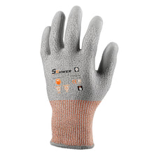 Schwer®ANSI A6 Cold Resistant Cut Resistant Gloves 15-Gauge PU Rough Palm Coated-Core CR3088-W