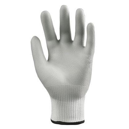 Schwer® ANSI A7 Cut Resistant Gloves 13-Gauge Polyurethane Rough Palm Coated Gloves-Core CR7120