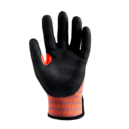 ANSI A9 Cold Resistant Cut Resistant Gloves 13-Gauge NBR Sandy Foam Palm Coated -ProMax PM3326-W