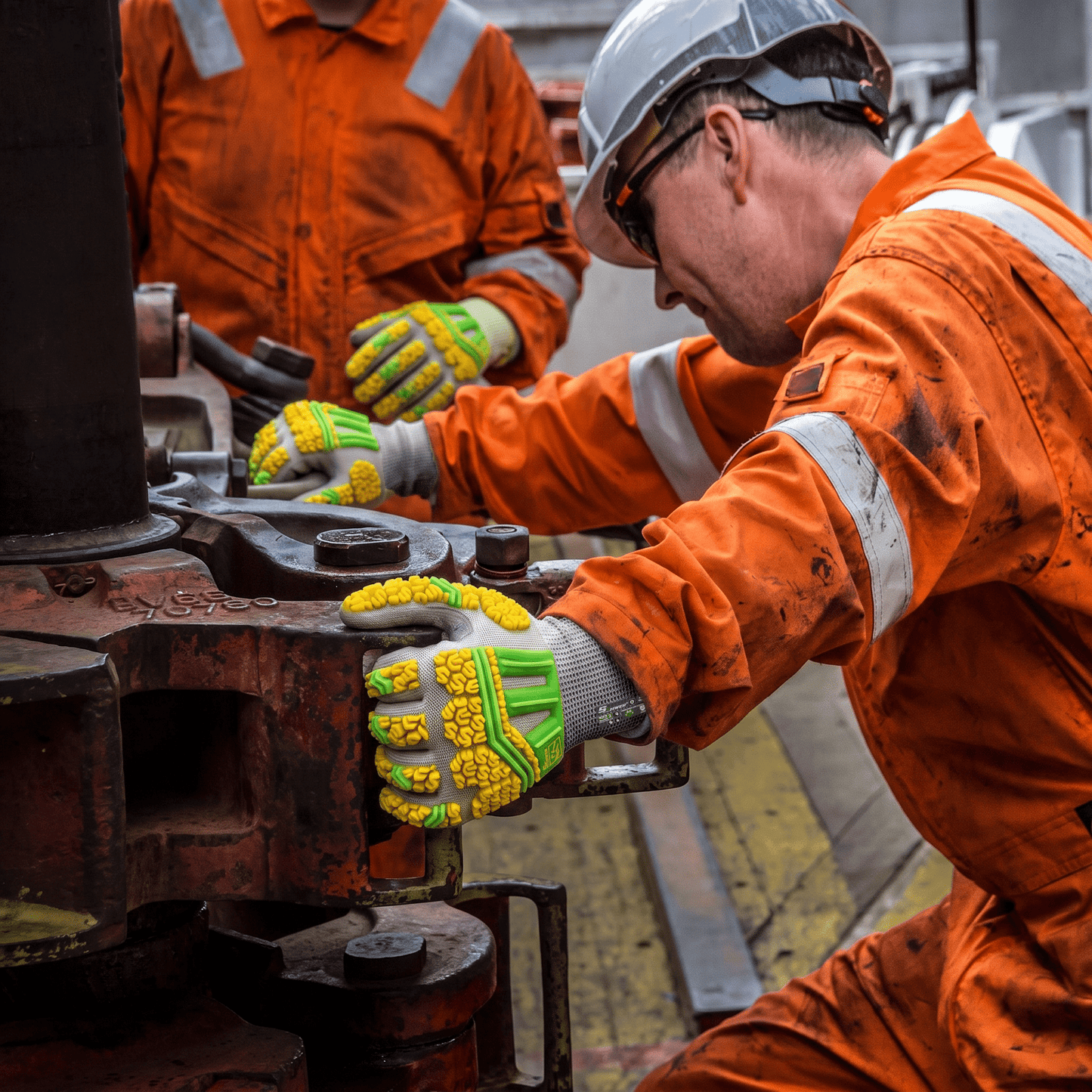 PM3663 impact resistant cut gloves application image