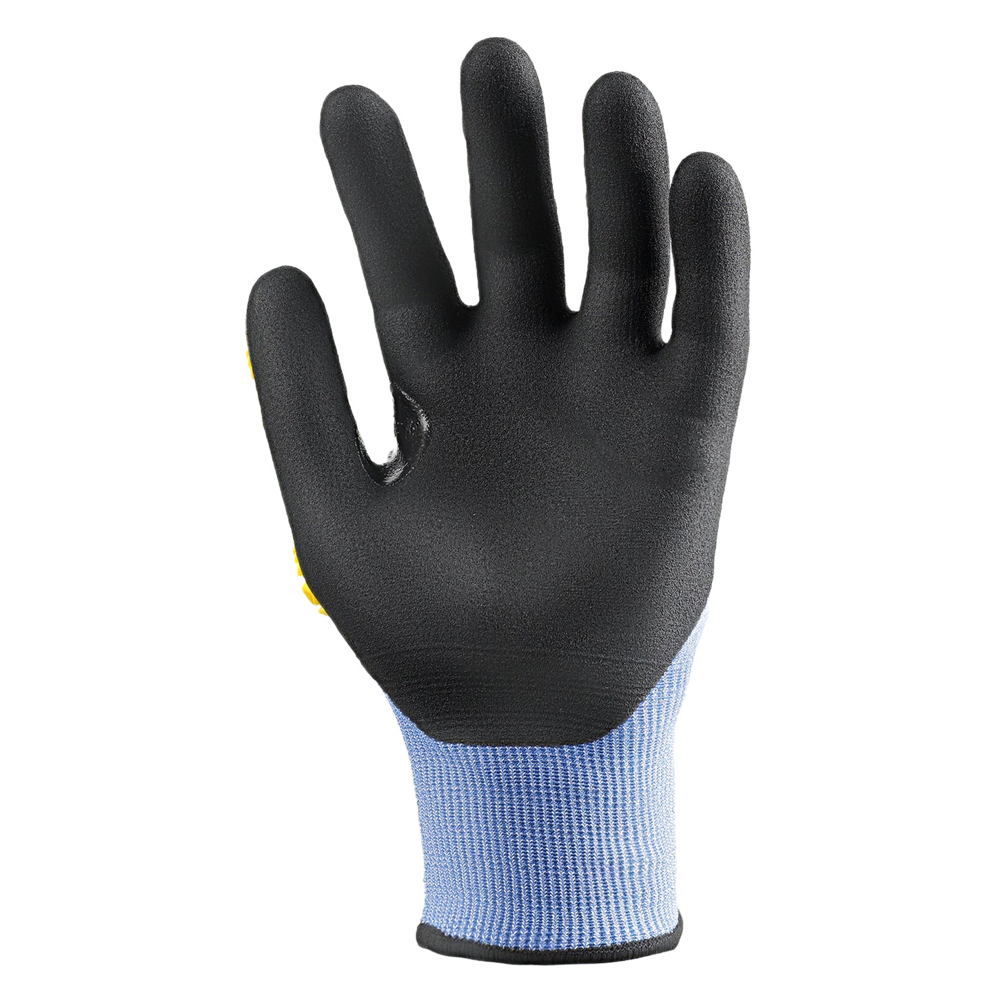 Schwer® ANSI A4 Cut Resistant Impact Resistant Gloves 18G NBR Sandy Foam Palm Coated Gloves-ProMax PM3900-T
