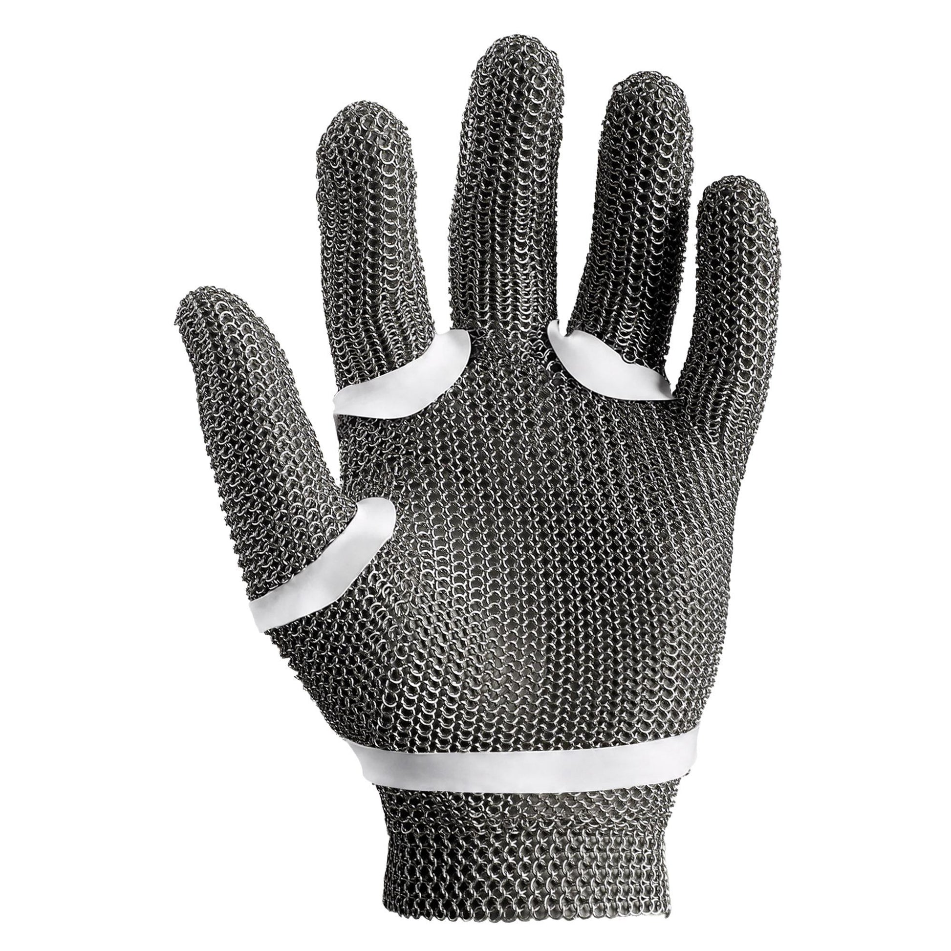 Schwer® ANSI A9 Food Grade Cut Resistant Gloves Chainmail  Stainless Steel Ring Mesh Gloves-ProMax PM5201