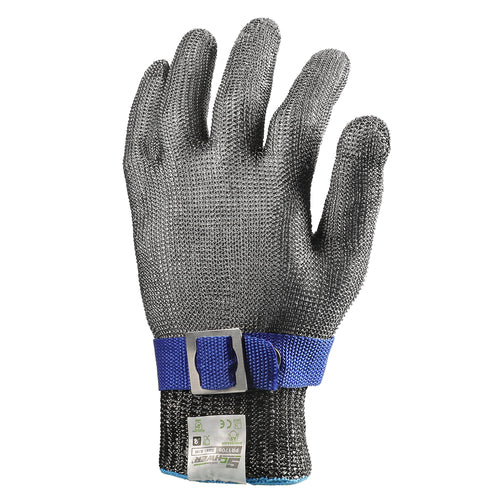 ANSI A9 Food Grade Cut Resistant Gloves 10-Gauge Metal Knitted Ambidextrous Gloves-ProMax PR1706
