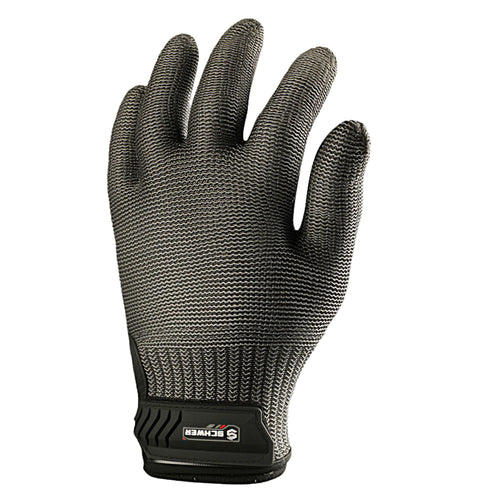 ANSI A9 Food Grade Cut Resistant Gloves 10-Gauge Metal Knitted Ambidextrous Gloves-Pro PR1708