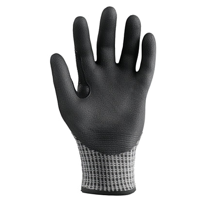 ANSI A9 Cut Resistant Gloves 13-Gauge NBR Sandy Foam Palm Coated Gloves-Schwer® ProMax PR3326-BW
