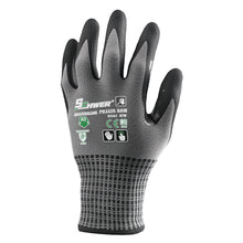 ANSI A9 Cut Resistant Gloves 13-Gauge NBR Sandy Foam Palm Coated Gloves-Schwer® ProMax PR3326-BW
