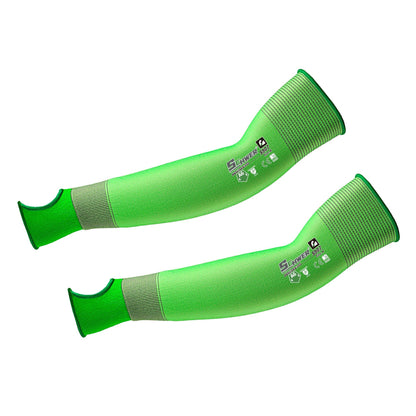 Schwer®ANSI A6 Cut Resistant Arm Sleeves 21-Gauge Seamless Knit Elastic Closure Sleeves-Claw S907