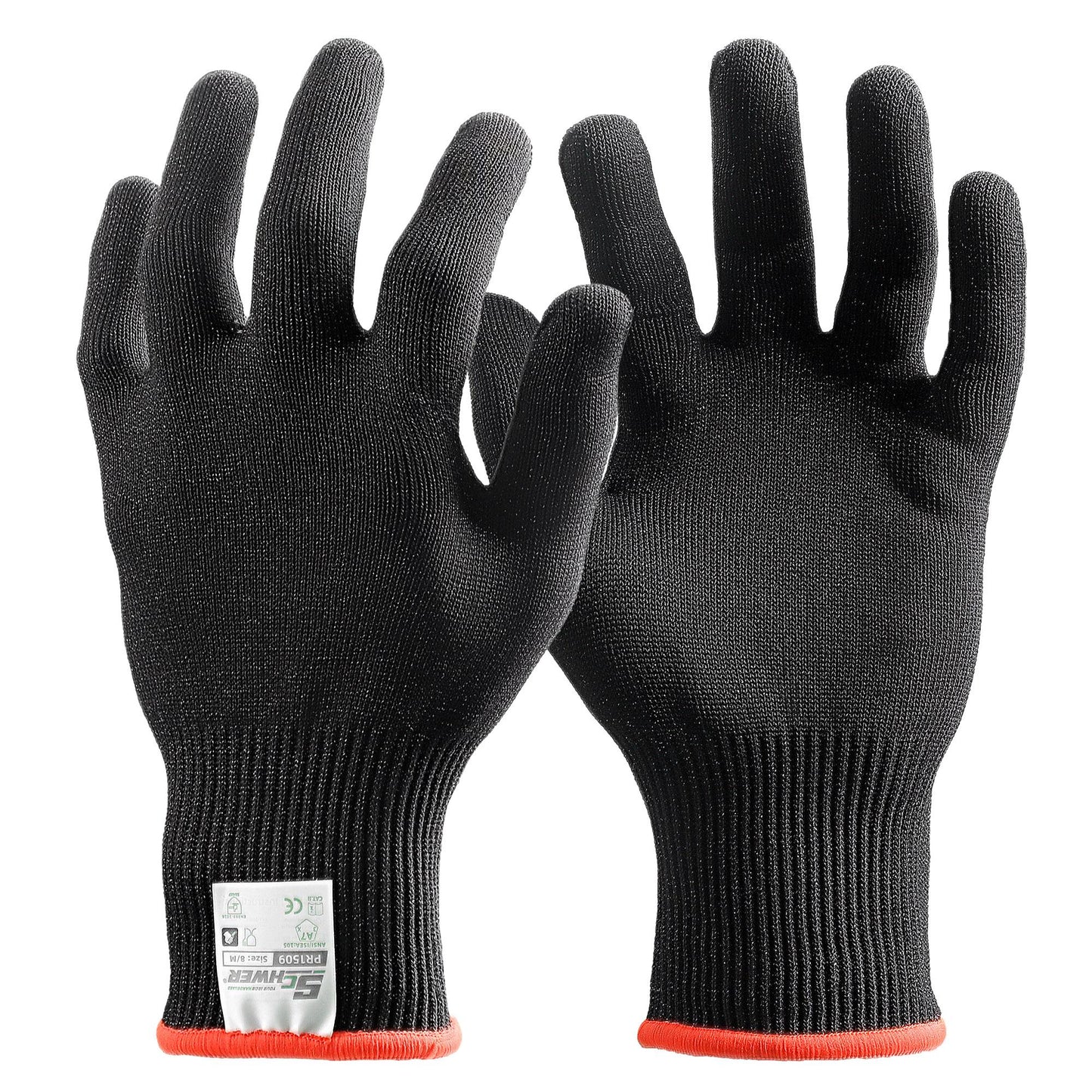 Schwer®ANSI A7 Food Grade Cut Resistant Gloves 10-Gauge Seamless Knit Ambidextrous Gloves-Pro PR1509